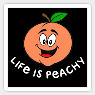 Life is Peachy Sticker